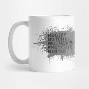 Roll Call (Gray and Black) Mug